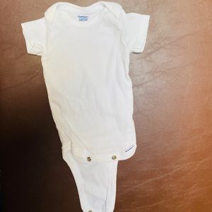 Plain White Onesie